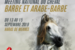 Communiqué de Presse - Meeting National Barbe Arabe-Barbe 2019